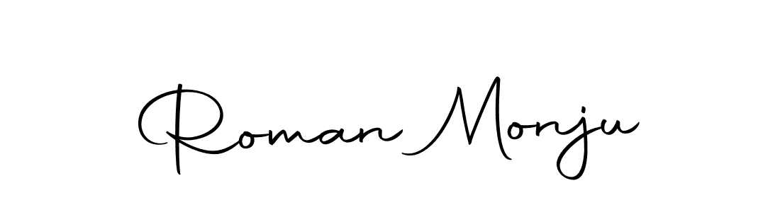 You can use this online signature creator to create a handwritten signature for the name Roman Monju. This is the best online autograph maker. Roman Monju signature style 10 images and pictures png