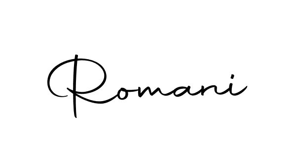 Romani stylish signature style. Best Handwritten Sign (Autography-DOLnW) for my name. Handwritten Signature Collection Ideas for my name Romani. Romani signature style 10 images and pictures png