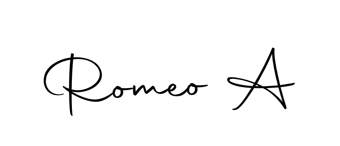 Autography-DOLnW is a professional signature style that is perfect for those who want to add a touch of class to their signature. It is also a great choice for those who want to make their signature more unique. Get Romeo A name to fancy signature for free. Romeo A signature style 10 images and pictures png