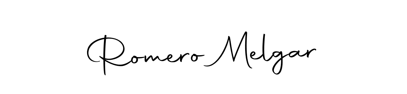 Similarly Autography-DOLnW is the best handwritten signature design. Signature creator online .You can use it as an online autograph creator for name Romero Melgar. Romero Melgar signature style 10 images and pictures png