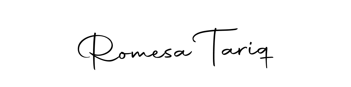 Also we have Romesa Tariq name is the best signature style. Create professional handwritten signature collection using Autography-DOLnW autograph style. Romesa Tariq signature style 10 images and pictures png