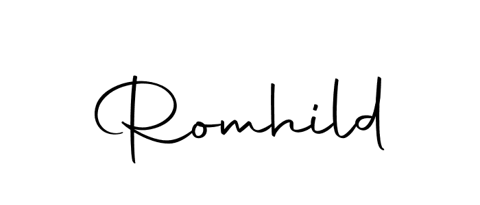 Here are the top 10 professional signature styles for the name Romhild. These are the best autograph styles you can use for your name. Romhild signature style 10 images and pictures png