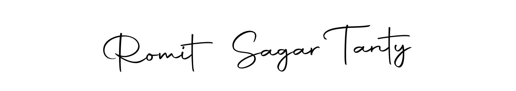 It looks lik you need a new signature style for name Romit Sagar Tanty. Design unique handwritten (Autography-DOLnW) signature with our free signature maker in just a few clicks. Romit Sagar Tanty signature style 10 images and pictures png