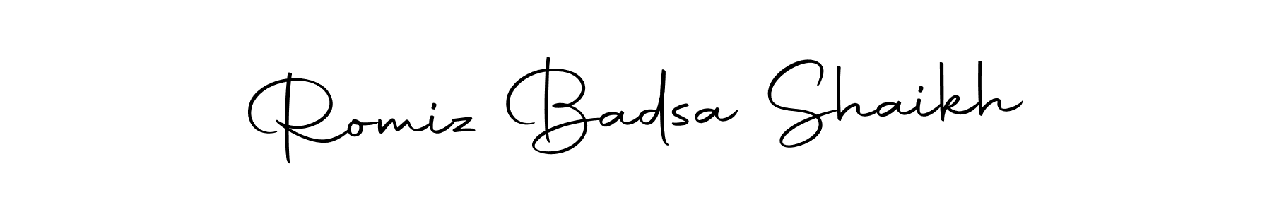 Similarly Autography-DOLnW is the best handwritten signature design. Signature creator online .You can use it as an online autograph creator for name Romiz Badsa Shaikh. Romiz Badsa Shaikh signature style 10 images and pictures png