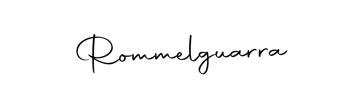 Rommelguarra stylish signature style. Best Handwritten Sign (Autography-DOLnW) for my name. Handwritten Signature Collection Ideas for my name Rommelguarra. Rommelguarra signature style 10 images and pictures png