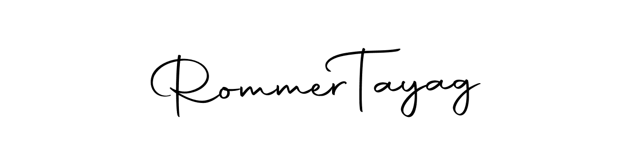 Rommer  Tayag stylish signature style. Best Handwritten Sign (Autography-DOLnW) for my name. Handwritten Signature Collection Ideas for my name Rommer  Tayag. Rommer  Tayag signature style 10 images and pictures png