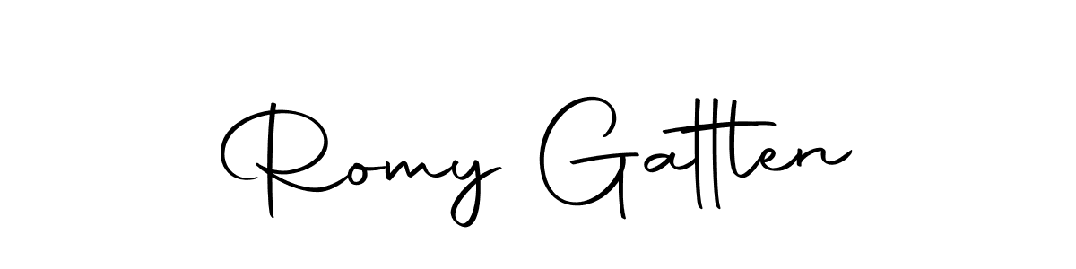 Once you've used our free online signature maker to create your best signature Autography-DOLnW style, it's time to enjoy all of the benefits that Romy Gattlen name signing documents. Romy Gattlen signature style 10 images and pictures png