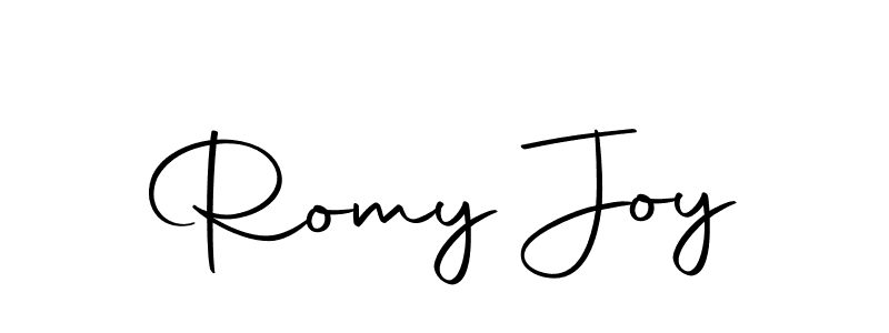 Autography-DOLnW is a professional signature style that is perfect for those who want to add a touch of class to their signature. It is also a great choice for those who want to make their signature more unique. Get Romy Joy name to fancy signature for free. Romy Joy signature style 10 images and pictures png