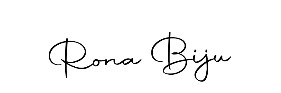 Also we have Rona Biju name is the best signature style. Create professional handwritten signature collection using Autography-DOLnW autograph style. Rona Biju signature style 10 images and pictures png