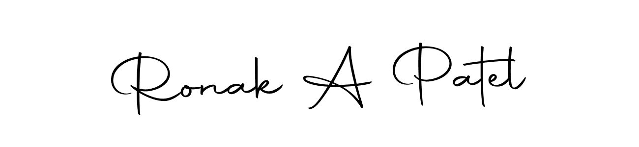 You can use this online signature creator to create a handwritten signature for the name Ronak A Patel. This is the best online autograph maker. Ronak A Patel signature style 10 images and pictures png