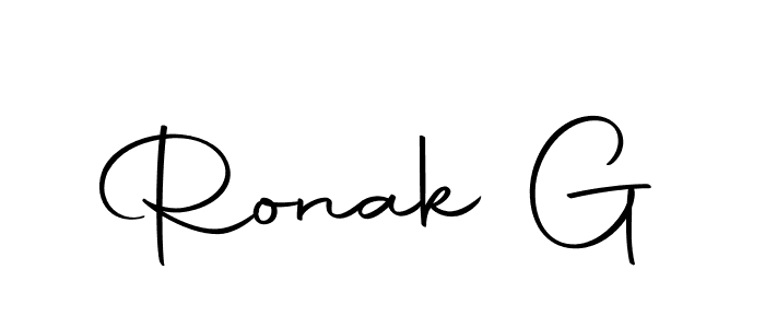 Similarly Autography-DOLnW is the best handwritten signature design. Signature creator online .You can use it as an online autograph creator for name Ronak G. Ronak G signature style 10 images and pictures png
