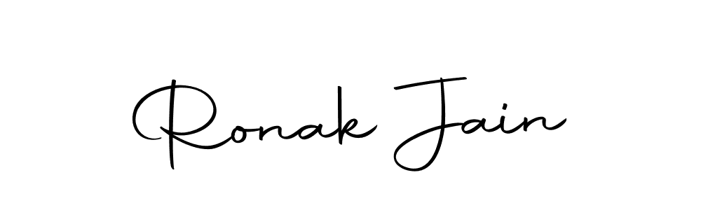 Make a beautiful signature design for name Ronak Jain. Use this online signature maker to create a handwritten signature for free. Ronak Jain signature style 10 images and pictures png