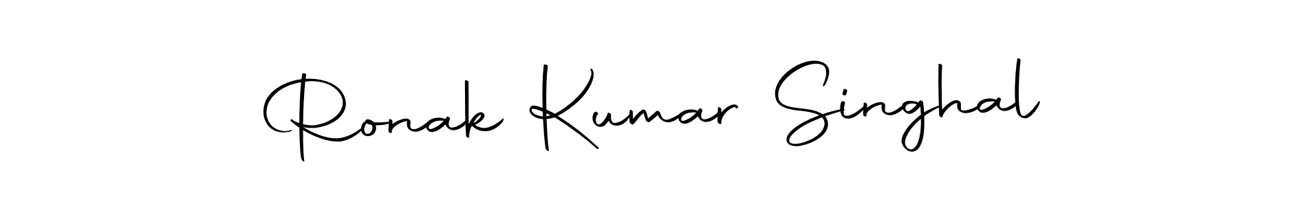 The best way (Autography-DOLnW) to make a short signature is to pick only two or three words in your name. The name Ronak Kumar Singhal include a total of six letters. For converting this name. Ronak Kumar Singhal signature style 10 images and pictures png