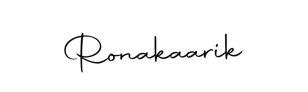 You can use this online signature creator to create a handwritten signature for the name Ronakaarik. This is the best online autograph maker. Ronakaarik signature style 10 images and pictures png