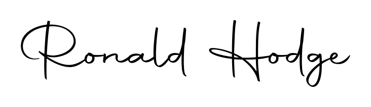 Autography-DOLnW is a professional signature style that is perfect for those who want to add a touch of class to their signature. Get Ronald Hodge name fancy signature for free. Ronald Hodge signature style 10 images and pictures png