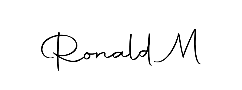 Similarly Autography-DOLnW is the best handwritten signature design. Signature creator online .You can use it as an online autograph creator for name Ronald M. Ronald M signature style 10 images and pictures png