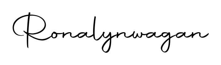 Also You can easily find your signature by using the search form. We will create Ronalynwagan name handwritten signature images for you free of cost using Autography-DOLnW sign style. Ronalynwagan signature style 10 images and pictures png