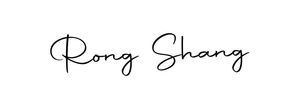Create a beautiful signature design for name Rong Shang. With this signature (Autography-DOLnW) fonts, you can make a handwritten signature for free. Rong Shang signature style 10 images and pictures png