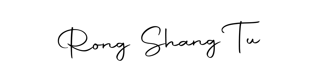 Make a beautiful signature design for name Rong Shang Tu. Use this online signature maker to create a handwritten signature for free. Rong Shang Tu signature style 10 images and pictures png