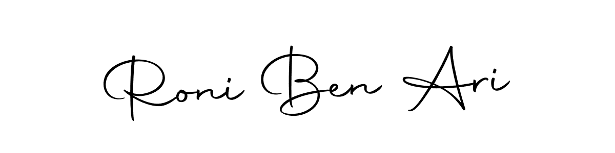 Also You can easily find your signature by using the search form. We will create Roni Ben Ari name handwritten signature images for you free of cost using Autography-DOLnW sign style. Roni Ben Ari signature style 10 images and pictures png