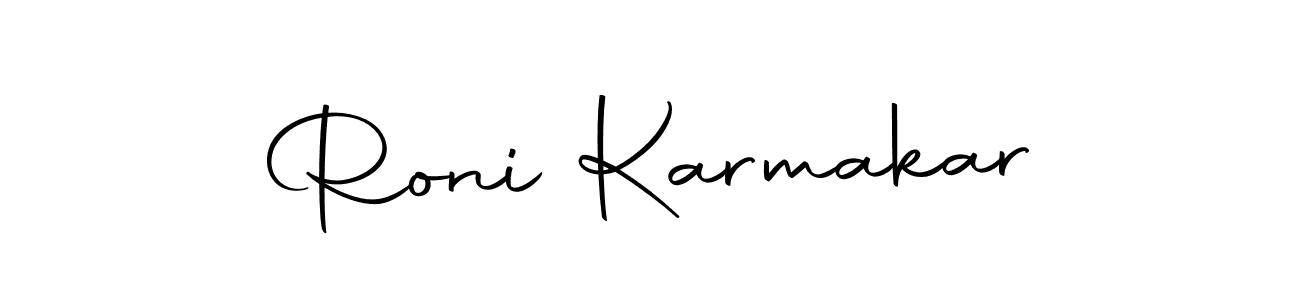 Once you've used our free online signature maker to create your best signature Autography-DOLnW style, it's time to enjoy all of the benefits that Roni Karmakar name signing documents. Roni Karmakar signature style 10 images and pictures png