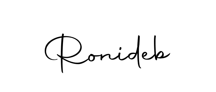 Ronideb stylish signature style. Best Handwritten Sign (Autography-DOLnW) for my name. Handwritten Signature Collection Ideas for my name Ronideb. Ronideb signature style 10 images and pictures png