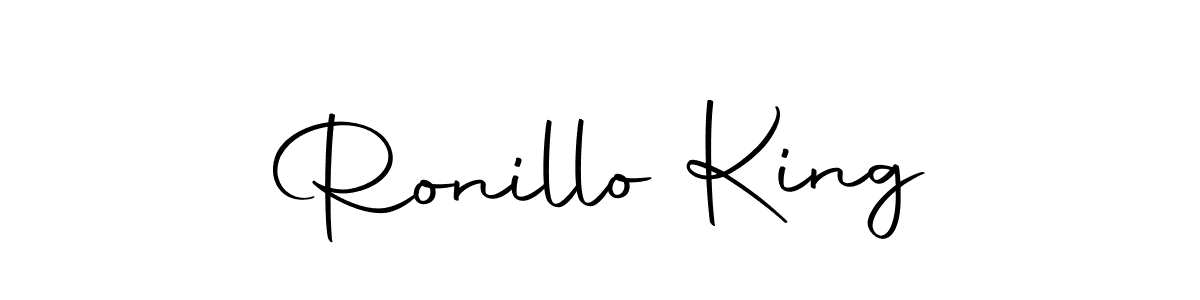 The best way (Autography-DOLnW) to make a short signature is to pick only two or three words in your name. The name Ronillo King include a total of six letters. For converting this name. Ronillo King signature style 10 images and pictures png