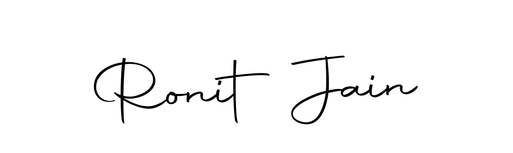 Also we have Ronit Jain name is the best signature style. Create professional handwritten signature collection using Autography-DOLnW autograph style. Ronit Jain signature style 10 images and pictures png
