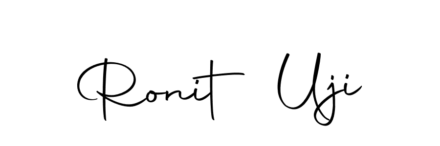 The best way (Autography-DOLnW) to make a short signature is to pick only two or three words in your name. The name Ronit Uji include a total of six letters. For converting this name. Ronit Uji signature style 10 images and pictures png