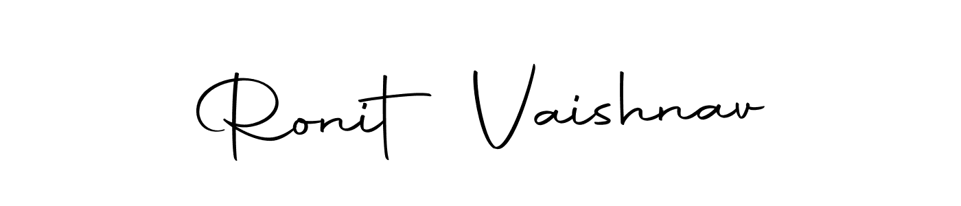 Make a beautiful signature design for name Ronit Vaishnav. Use this online signature maker to create a handwritten signature for free. Ronit Vaishnav signature style 10 images and pictures png