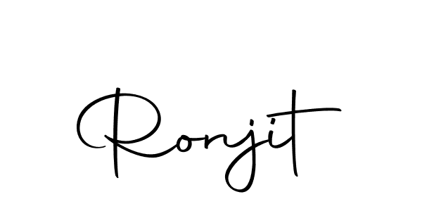 You should practise on your own different ways (Autography-DOLnW) to write your name (Ronjit) in signature. don't let someone else do it for you. Ronjit signature style 10 images and pictures png