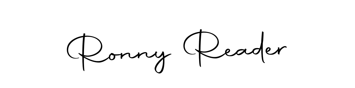 The best way (Autography-DOLnW) to make a short signature is to pick only two or three words in your name. The name Ronny Reader include a total of six letters. For converting this name. Ronny Reader signature style 10 images and pictures png