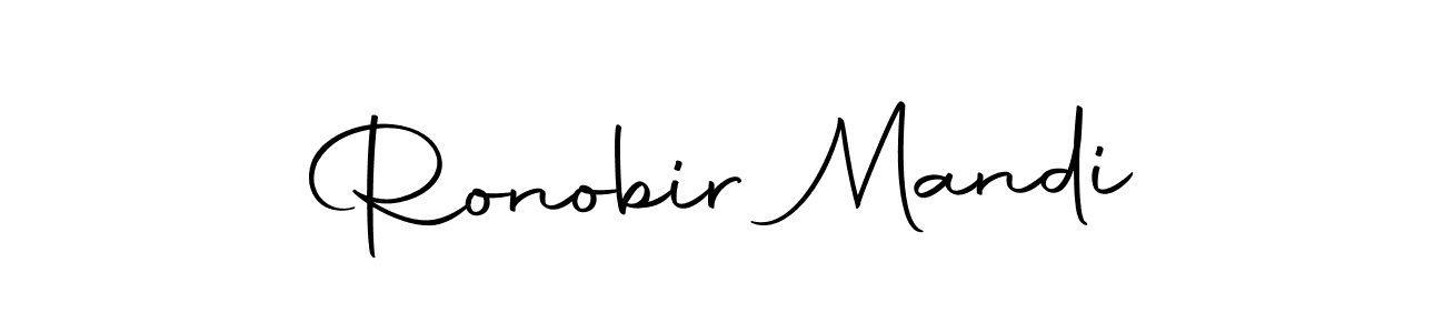 The best way (Autography-DOLnW) to make a short signature is to pick only two or three words in your name. The name Ronobir Mandi include a total of six letters. For converting this name. Ronobir Mandi signature style 10 images and pictures png