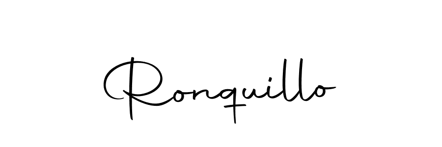 Also we have Ronquillo name is the best signature style. Create professional handwritten signature collection using Autography-DOLnW autograph style. Ronquillo signature style 10 images and pictures png