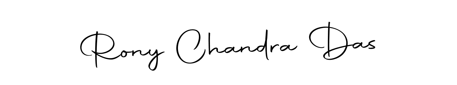 Make a beautiful signature design for name Rony Chandra Das. With this signature (Autography-DOLnW) style, you can create a handwritten signature for free. Rony Chandra Das signature style 10 images and pictures png