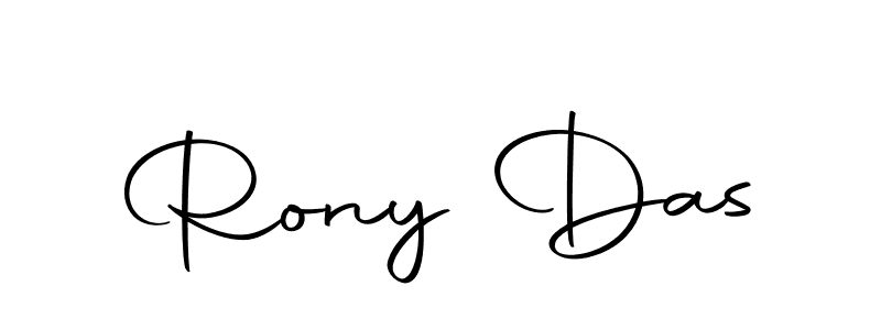 How to make Rony Das signature? Autography-DOLnW is a professional autograph style. Create handwritten signature for Rony Das name. Rony Das signature style 10 images and pictures png