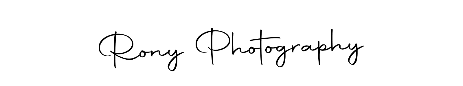 if you are searching for the best signature style for your name Rony Photography. so please give up your signature search. here we have designed multiple signature styles  using Autography-DOLnW. Rony Photography signature style 10 images and pictures png