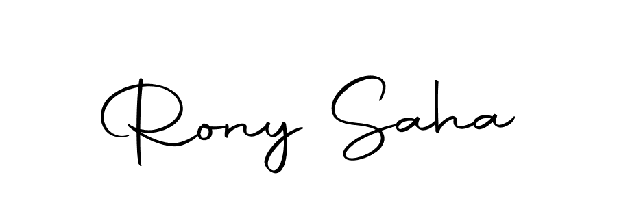 It looks lik you need a new signature style for name Rony Saha. Design unique handwritten (Autography-DOLnW) signature with our free signature maker in just a few clicks. Rony Saha signature style 10 images and pictures png