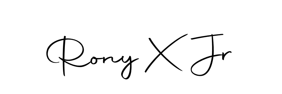 Also You can easily find your signature by using the search form. We will create Rony X Jr name handwritten signature images for you free of cost using Autography-DOLnW sign style. Rony X Jr signature style 10 images and pictures png