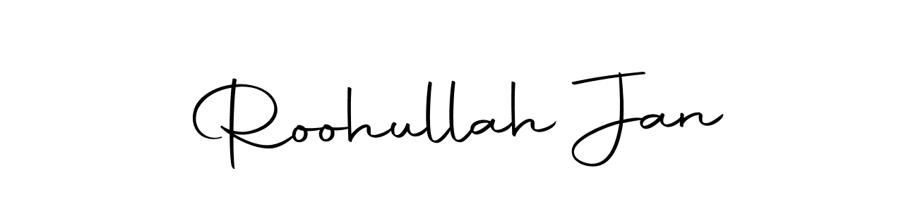 Make a short Roohullah Jan signature style. Manage your documents anywhere anytime using Autography-DOLnW. Create and add eSignatures, submit forms, share and send files easily. Roohullah Jan signature style 10 images and pictures png