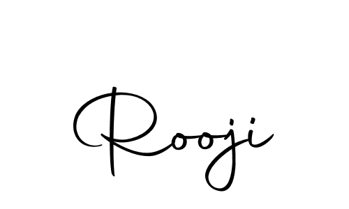 You should practise on your own different ways (Autography-DOLnW) to write your name (Rooji) in signature. don't let someone else do it for you. Rooji signature style 10 images and pictures png