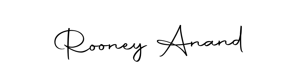 Once you've used our free online signature maker to create your best signature Autography-DOLnW style, it's time to enjoy all of the benefits that Rooney Anand name signing documents. Rooney Anand signature style 10 images and pictures png