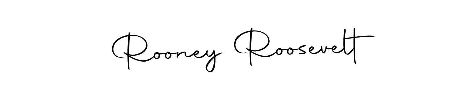 Autography-DOLnW is a professional signature style that is perfect for those who want to add a touch of class to their signature. It is also a great choice for those who want to make their signature more unique. Get Rooney Roosevelt name to fancy signature for free. Rooney Roosevelt signature style 10 images and pictures png