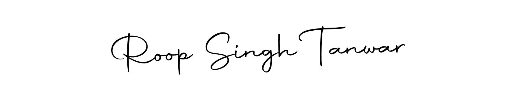 Design your own signature with our free online signature maker. With this signature software, you can create a handwritten (Autography-DOLnW) signature for name Roop Singh Tanwar. Roop Singh Tanwar signature style 10 images and pictures png