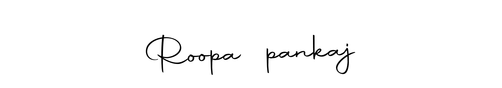 Create a beautiful signature design for name Roopa❤️pankaj. With this signature (Autography-DOLnW) fonts, you can make a handwritten signature for free. Roopa❤️pankaj signature style 10 images and pictures png