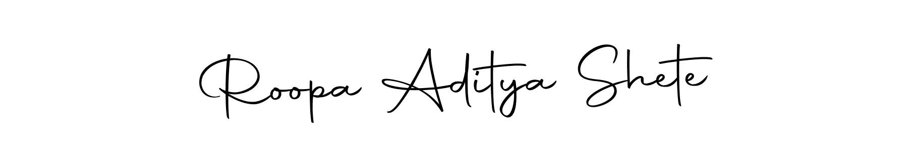 How to make Roopa Aditya Shete signature? Autography-DOLnW is a professional autograph style. Create handwritten signature for Roopa Aditya Shete name. Roopa Aditya Shete signature style 10 images and pictures png