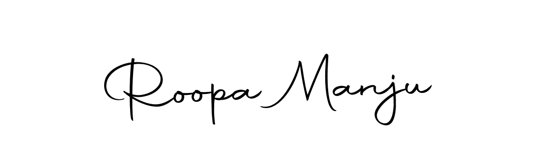Make a short Roopa Manju signature style. Manage your documents anywhere anytime using Autography-DOLnW. Create and add eSignatures, submit forms, share and send files easily. Roopa Manju signature style 10 images and pictures png