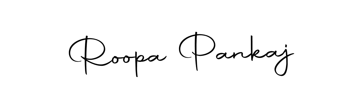 You can use this online signature creator to create a handwritten signature for the name Roopa Pankaj. This is the best online autograph maker. Roopa Pankaj signature style 10 images and pictures png