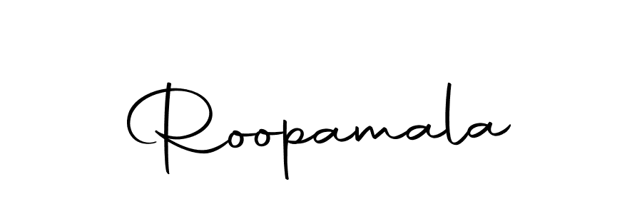 Roopamala stylish signature style. Best Handwritten Sign (Autography-DOLnW) for my name. Handwritten Signature Collection Ideas for my name Roopamala. Roopamala signature style 10 images and pictures png