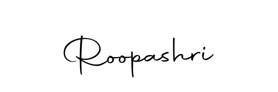 Create a beautiful signature design for name Roopashri. With this signature (Autography-DOLnW) fonts, you can make a handwritten signature for free. Roopashri signature style 10 images and pictures png